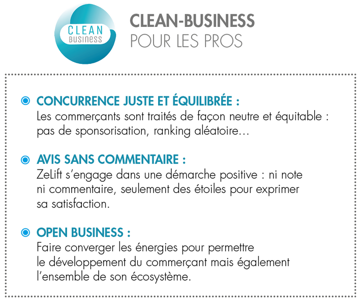 Clean business & Clean experience